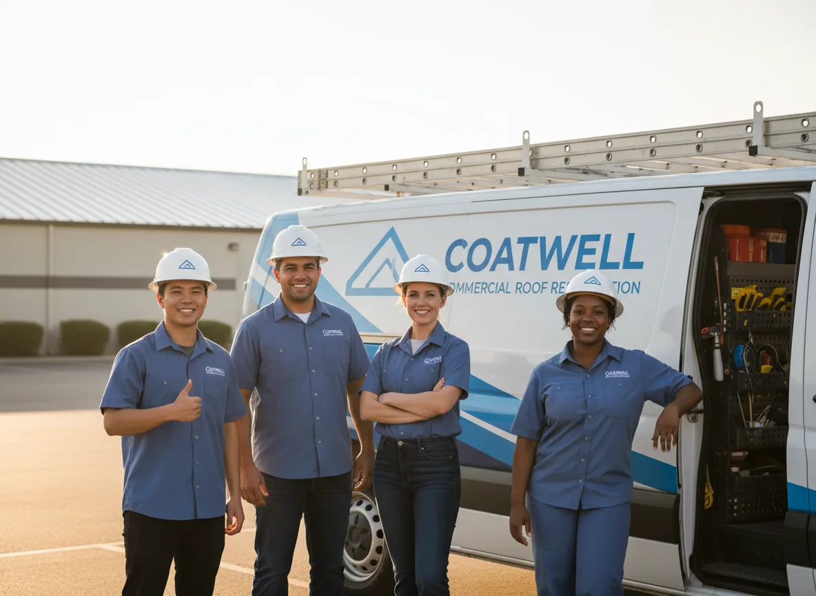 Commercial roof coating company in Belding, MI